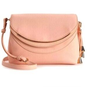 Lc Lauren Conrad Elegant peach Crossbody Bag